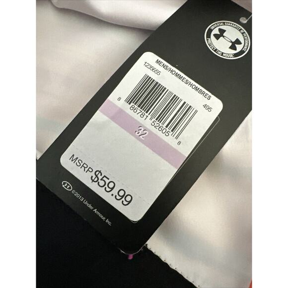 Under Armour Men's Size 32 Pink Multi Striped Board Surf Swim Shorts Loose NWT's - Picture 5 of 11